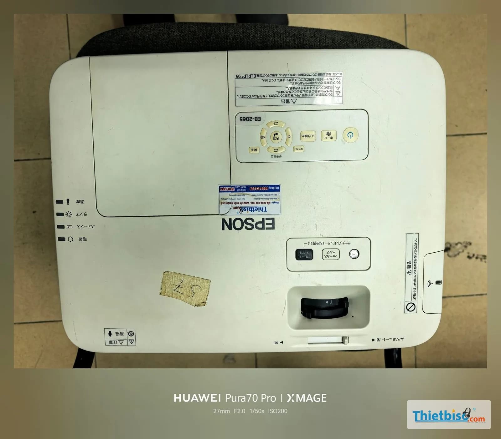 Epson EB-2065 cũ – Toàn thân