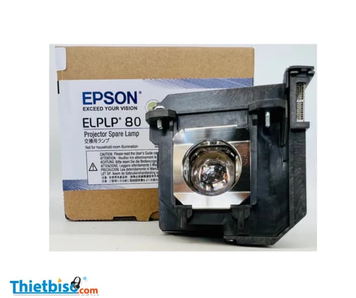 Bóng đèn máy chiếu Epson EB-580S — mã ELPLP80
