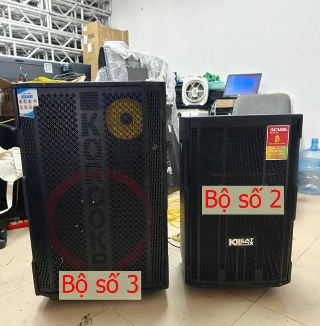 Loa kéo Bộ 3 800W bass 50cm cho sự kiện lớn